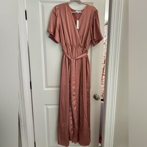 Baltic Born - Sicily Satin Maxi Dress